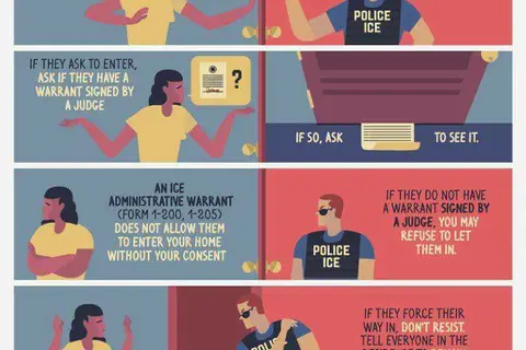 Map: What to do if ICE shows up at your door
