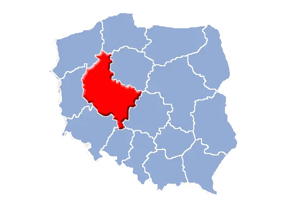Map: Wielkopolskie Location Map