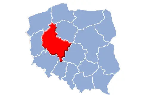 Map: Wielkopolskie Location Map