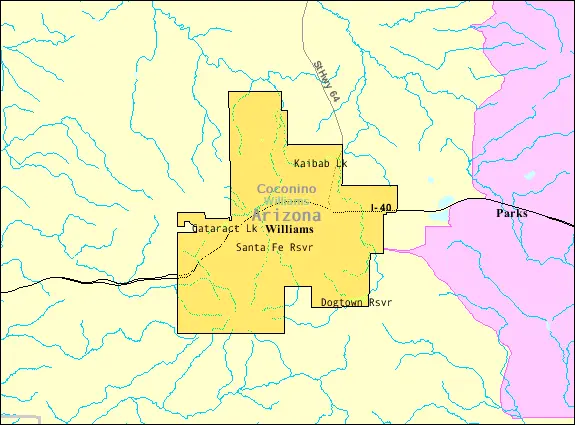 Map: Williamsaz Map