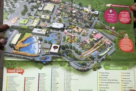 Map: Wonderla Banglore Map