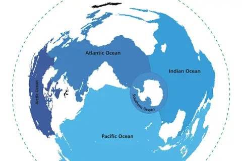 Map: World Ocean Map