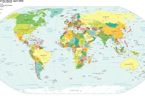 Map: World Tld Map