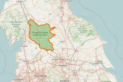 Map: Yorkshire Dales Map