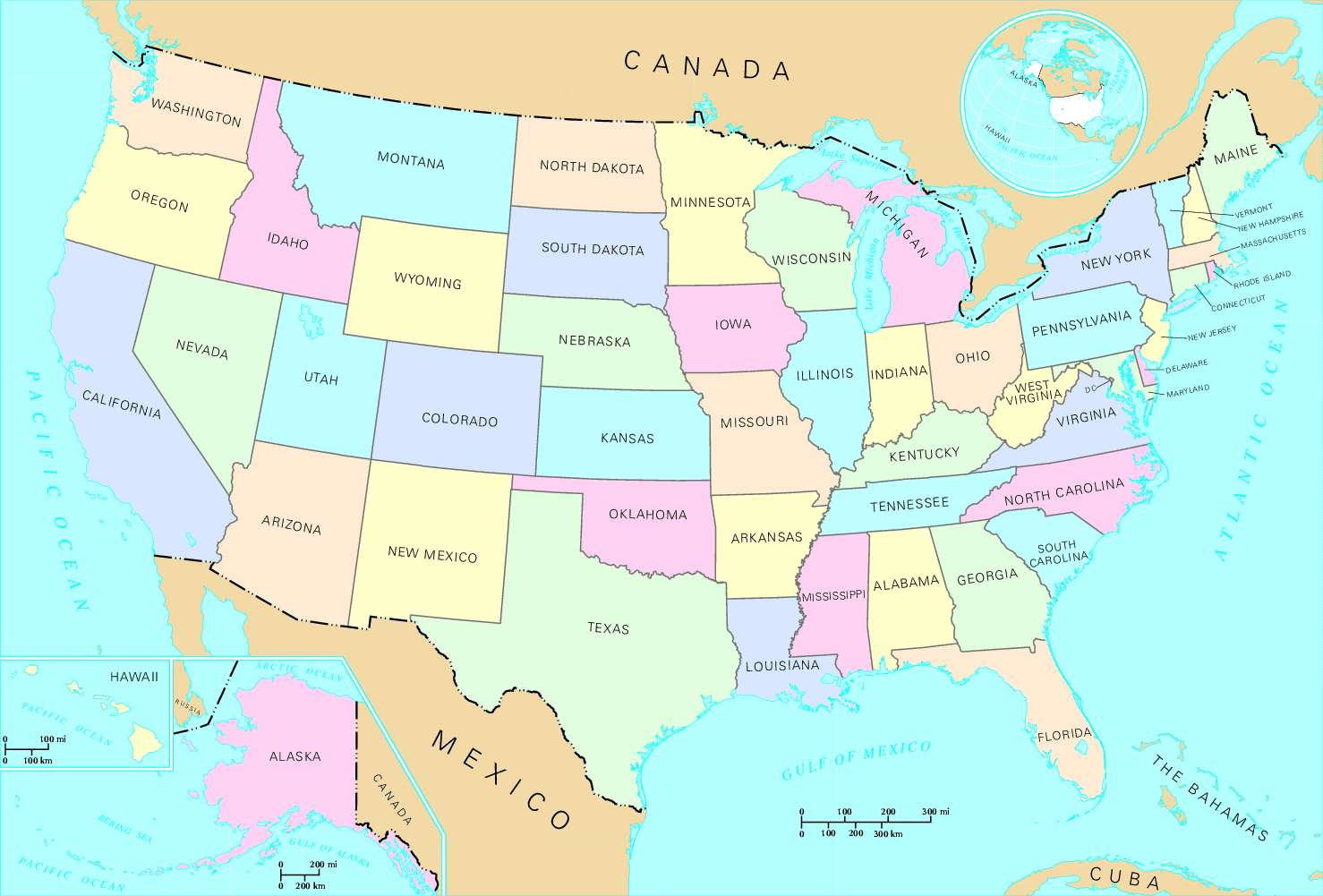 Us Map States