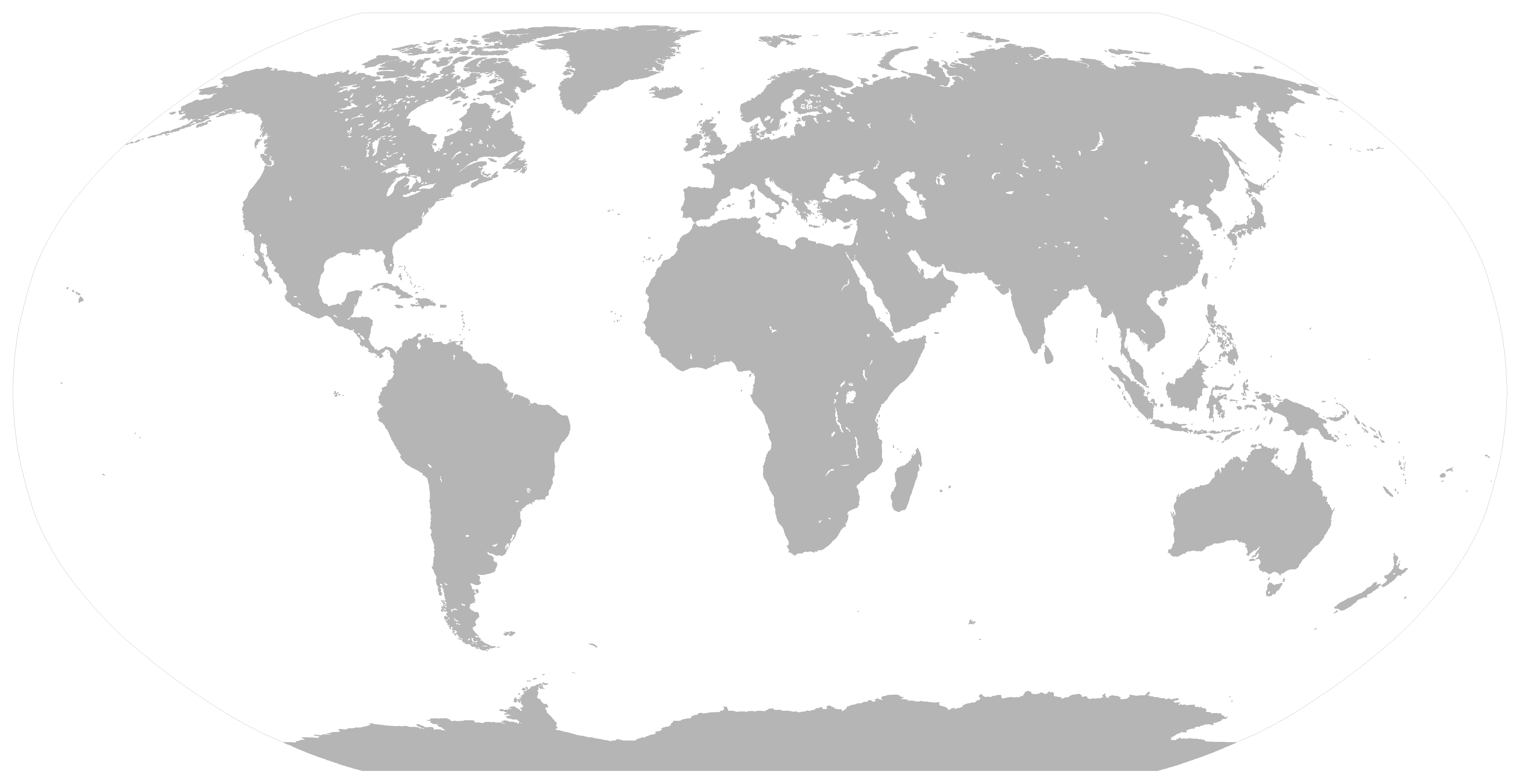 World Map Blank Gmt